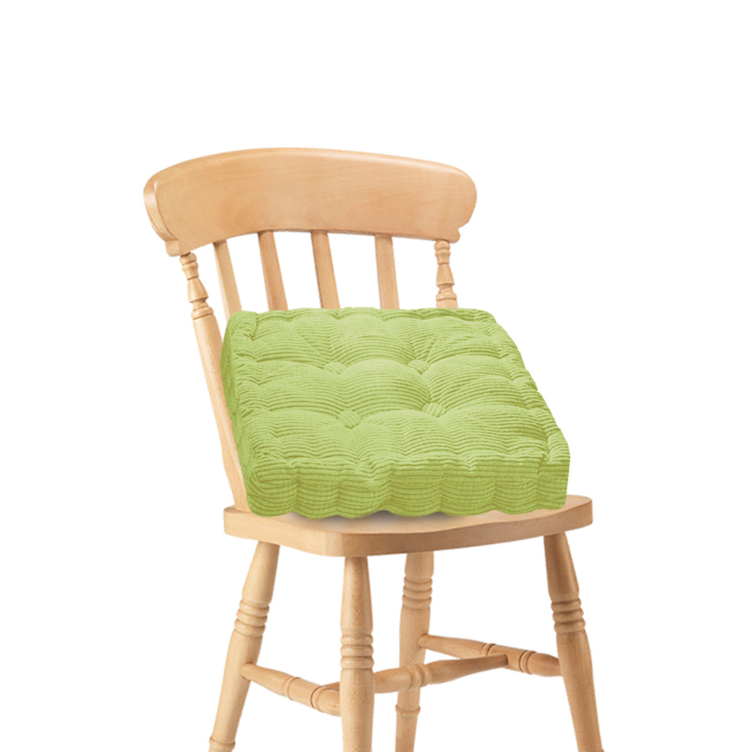 NNEAGS Green Square Cushion Soft Leaning Plush Backrest Throw Seat Pillow Home Office Sofa Decor-0