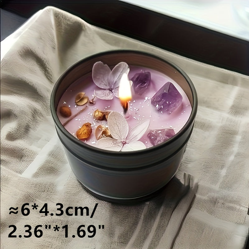 Lavender Scented Candle Home Decor-3