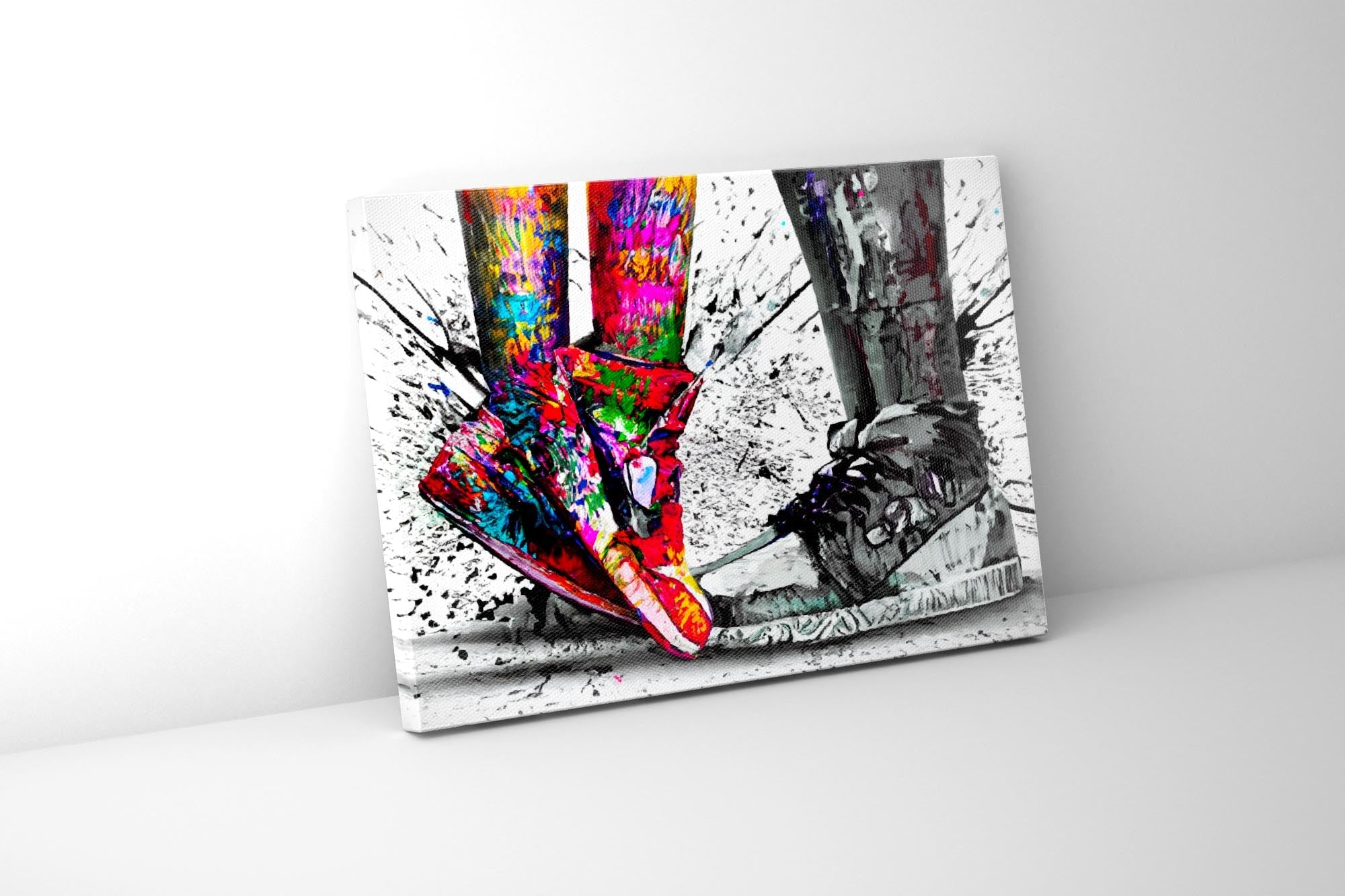 Canvas Wall Art- The encounter- Wall Decor-1