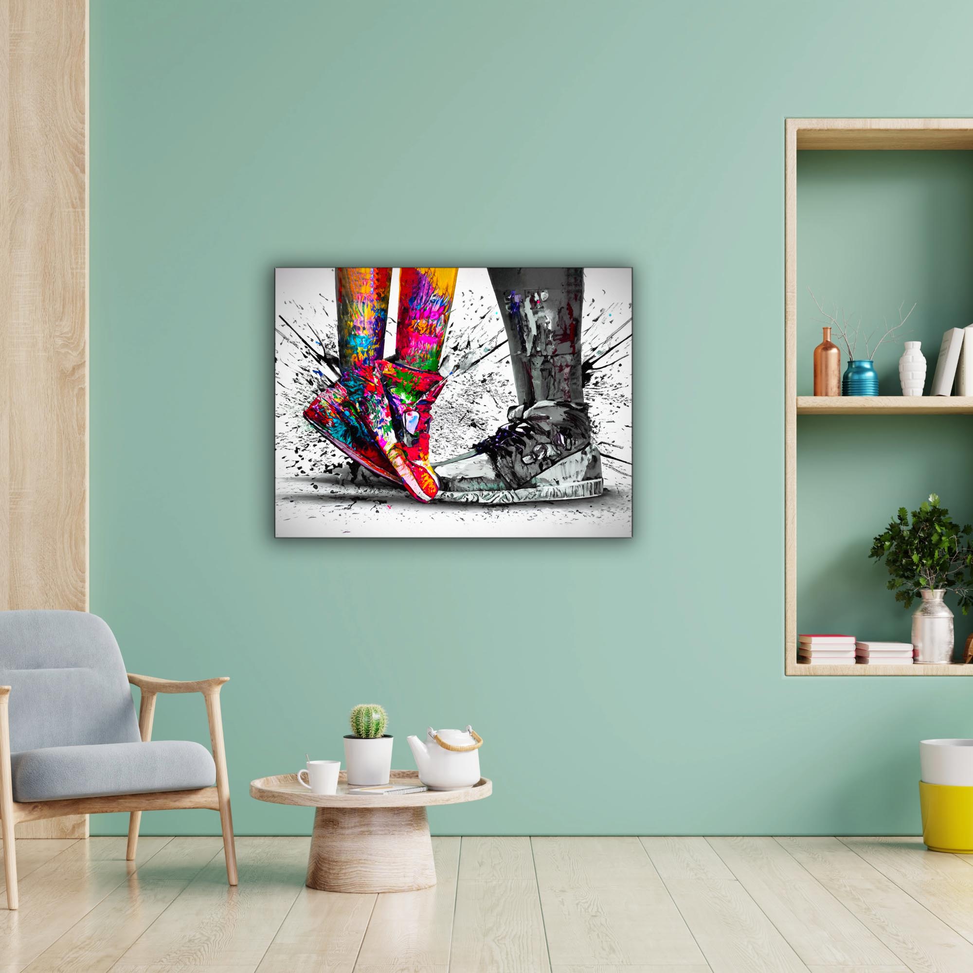 Canvas Wall Art- The encounter- Wall Decor-3