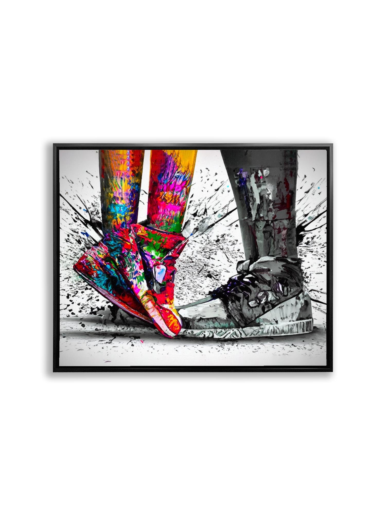 Canvas Wall Art- The encounter- Wall Decor-5