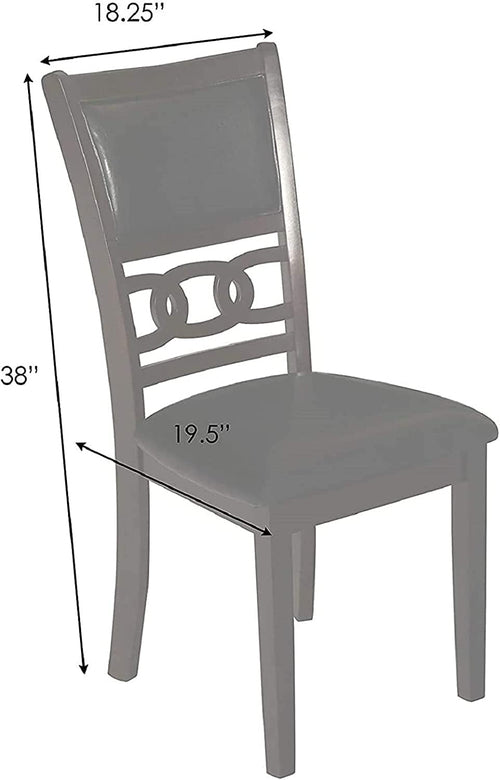 Gray Round Dining Table And Chairs 5 Piece Dining Room Set